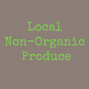 Local Non-Organic Produce